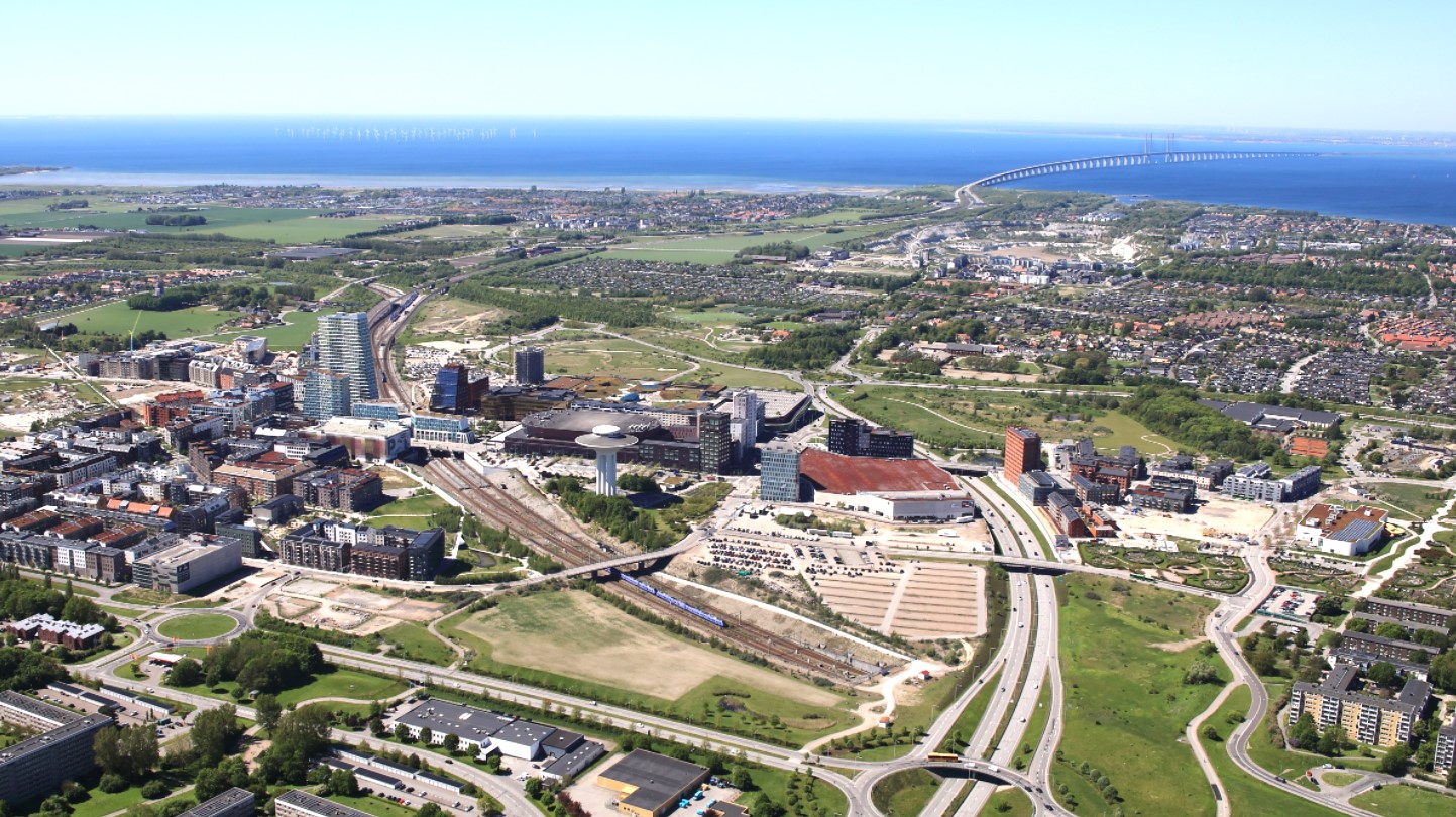 Hyllie from the air