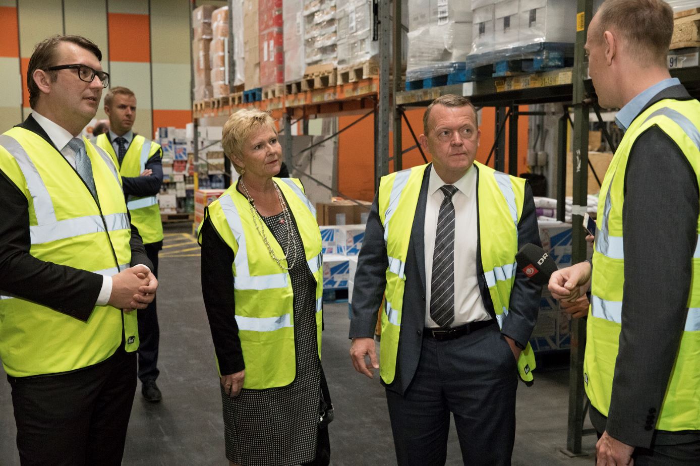 Danish PM visiting Coop