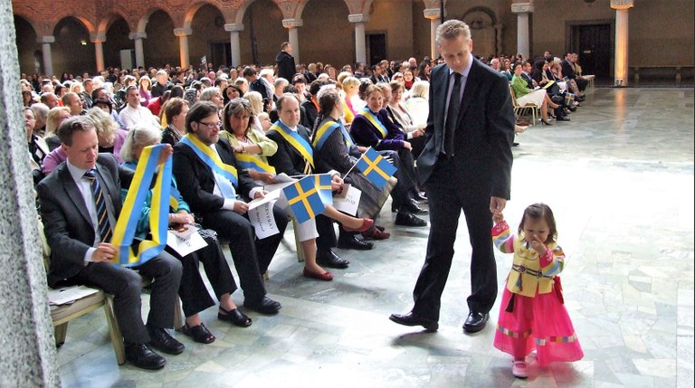 Sweden citizenship ceremony