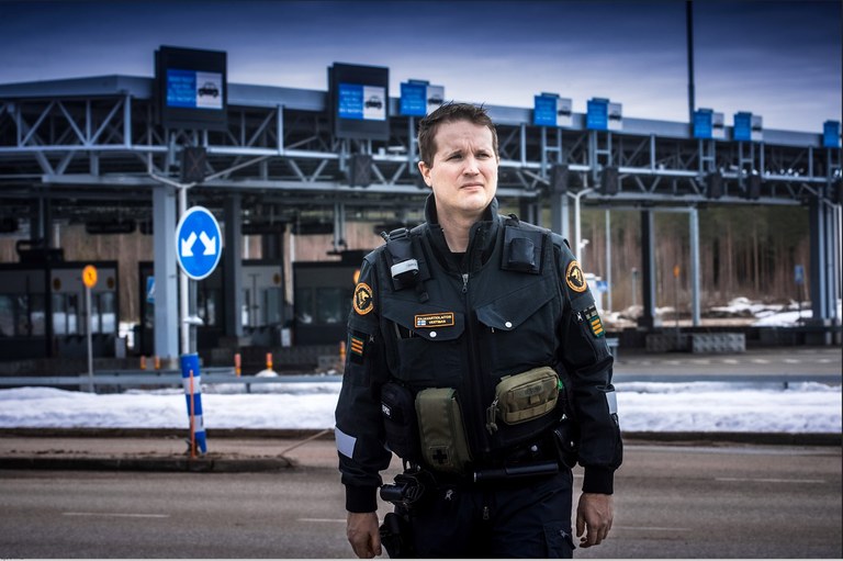 Finnish border police