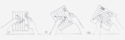 Writing illustration