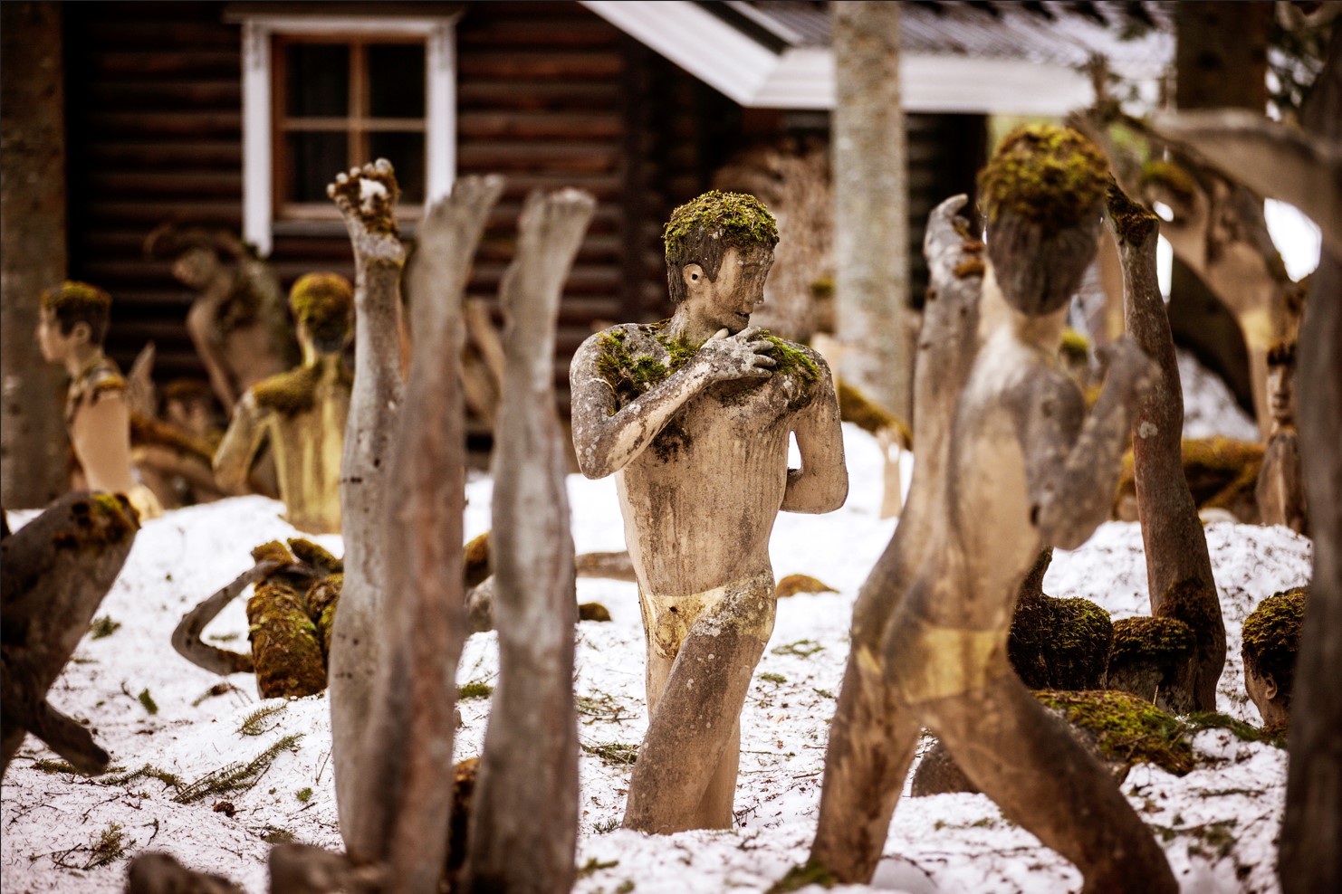 Yoga sculptures