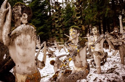 Yoga sculpture 