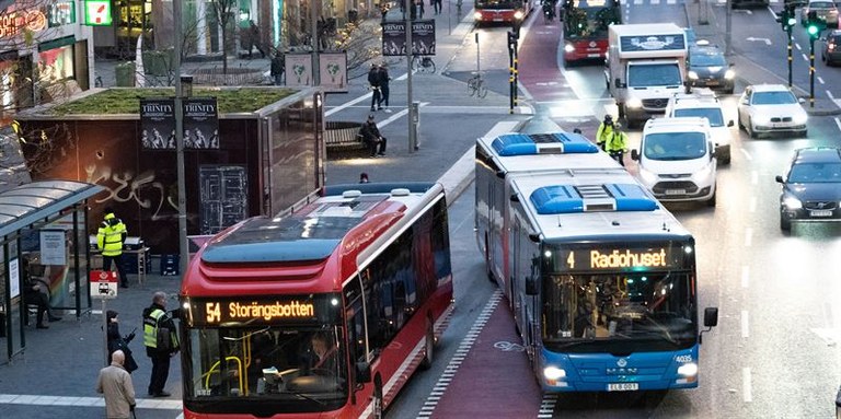Swedish buses