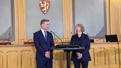 Helge Orten and Anne Beathe Tvinnereim