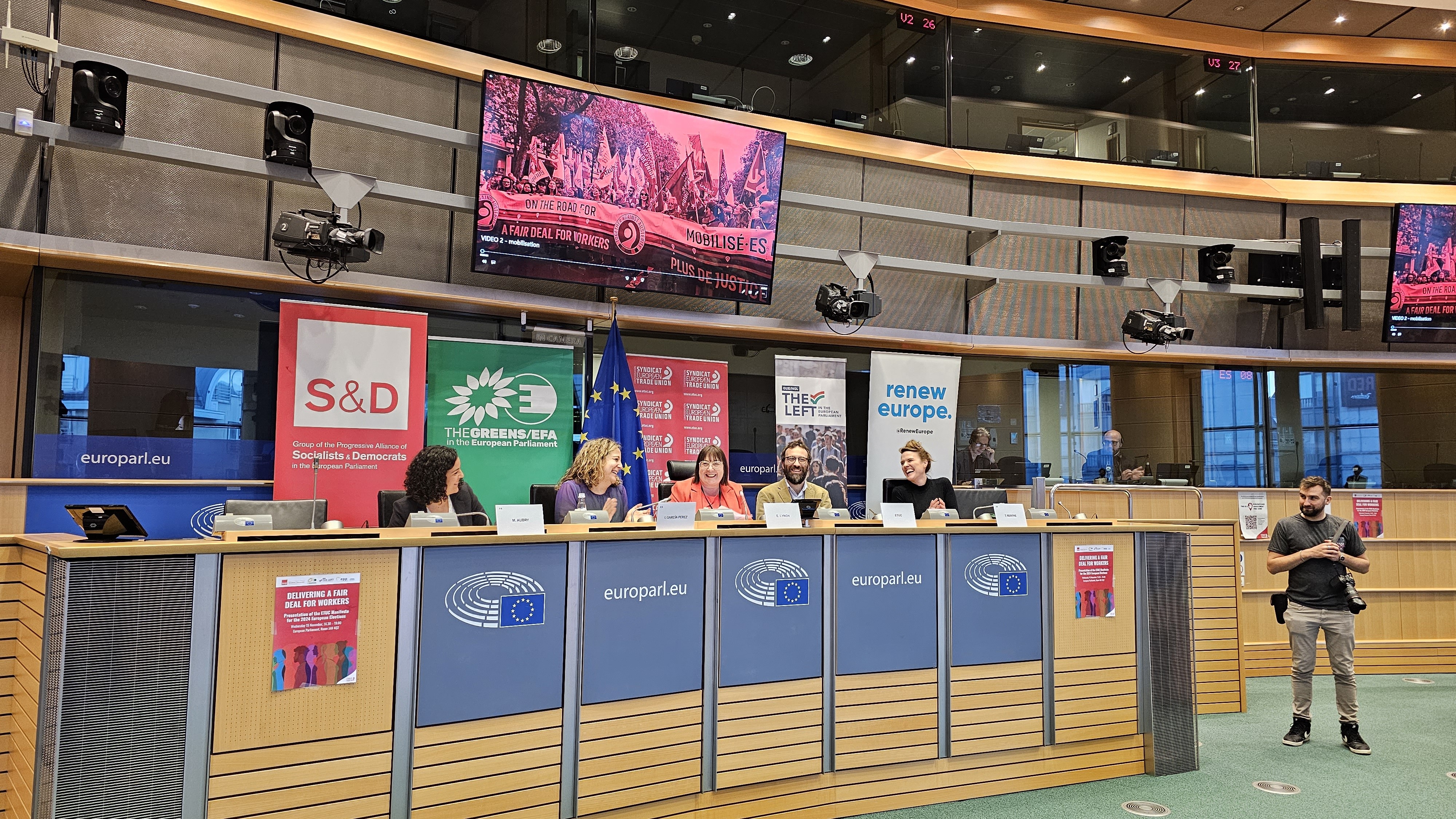 ETUC manifesto launch