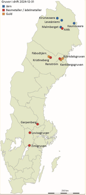 Mines map