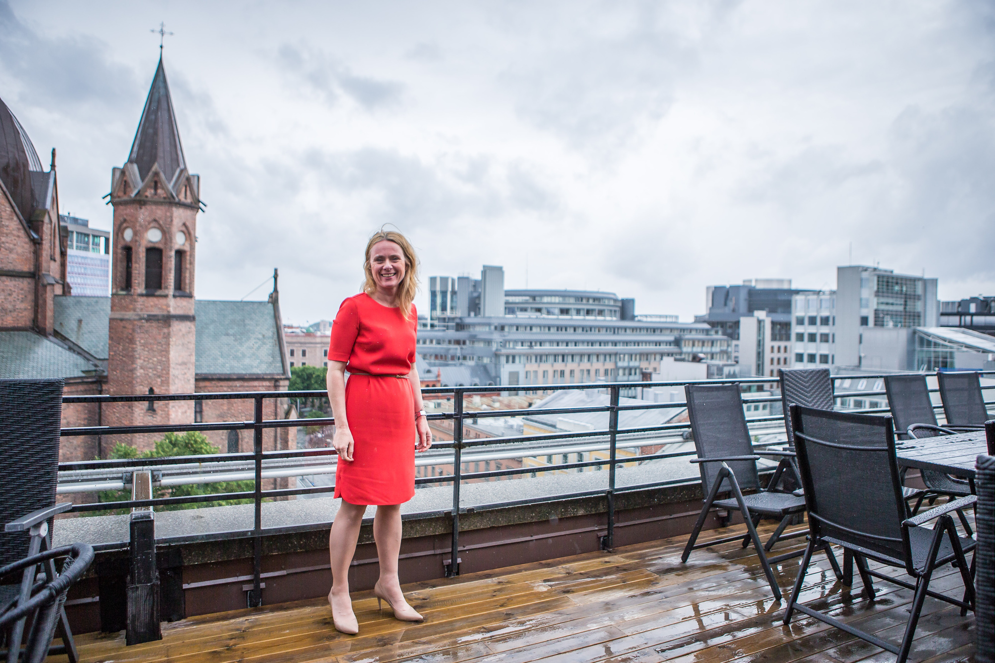 Norway's Minister of Labour Anniken Hauglie is passionate about social entrepreneurship