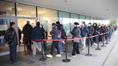 Immigrants in Sweden queue up to work in Denmark