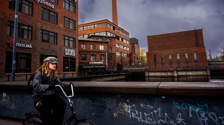 Startups and Moomin beat Lenin in the industrial city of Tampere Startups and Moomin beat Lenin in the industrial city of Tampere