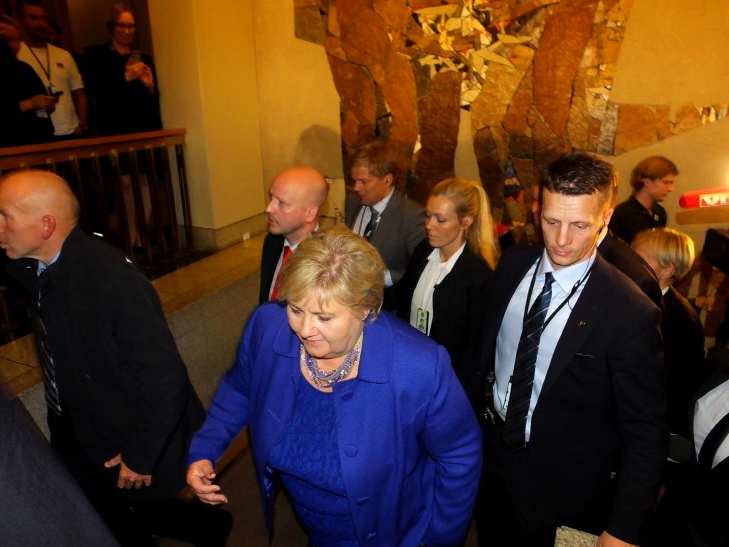 Erna Solberg heads for four more years as Norwegian Prime Minister