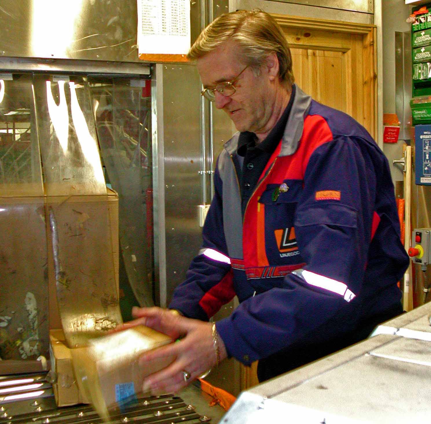 Svein Kristoffersen, Linjegods Foto: Björn Lindahl