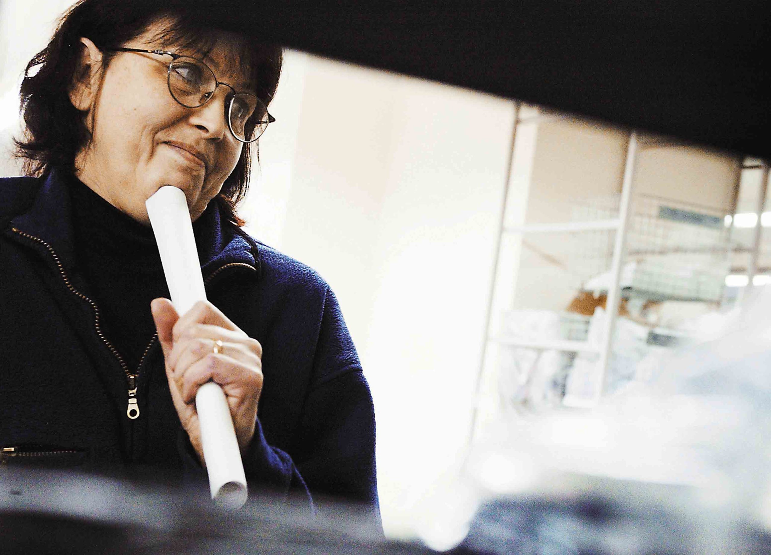 Estonian textile worker Photo: Cata Portin