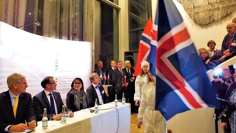 Arctic Council latrger Photo: Björn Lindahl