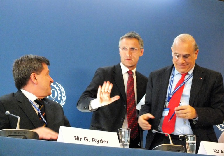 Ryder, Stoltenberg och Gurria Stoltenberg