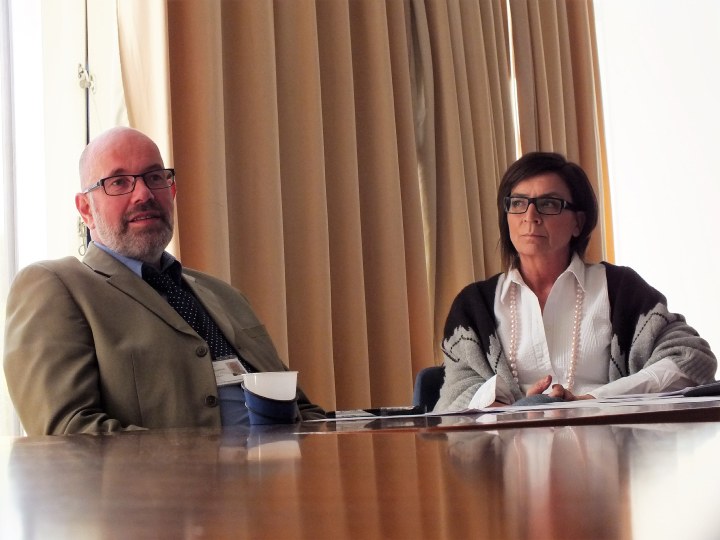 Gissur Pétursson and Hrafnhildur Tómasdóttir Photo: Björn Lindahl