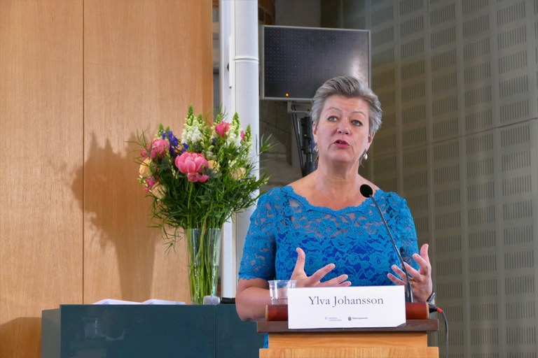 Ylva Johansson May 2018 Photo: Björn Lindahl
