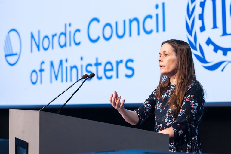 Sonja Ýr Þorbergsdóttir och Þorsteinn Víglundsson. Sonja Ýr Þorbergsdóttir.