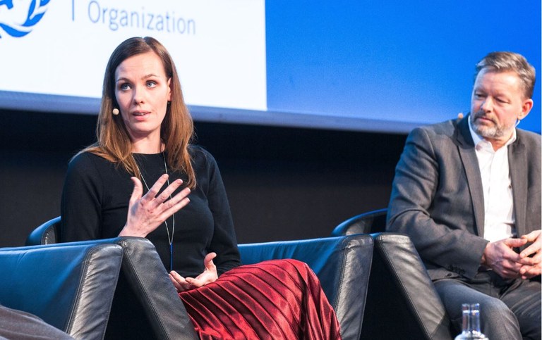 Sonja Ýr Þorbergsdóttir och Þorsteinn Víglundsson. Sonja Ýr Þorbergsdóttir och Þorsteinn Víglundsson.