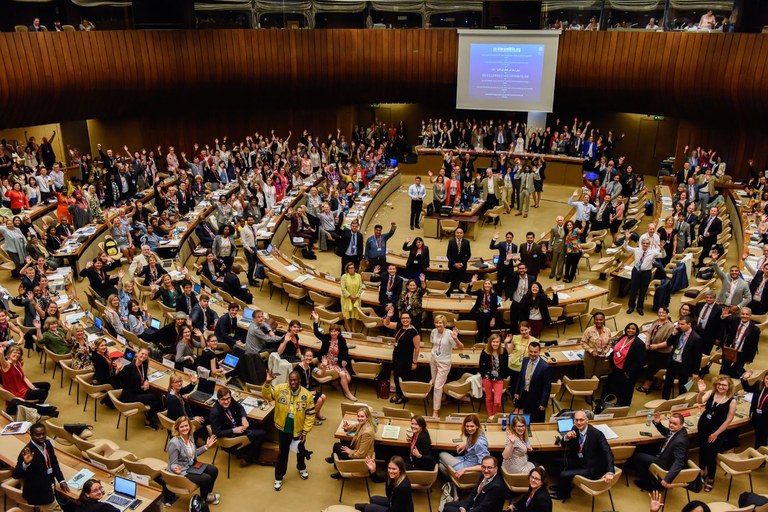 ILO committee on harassment Photo: Crozet / Poteau