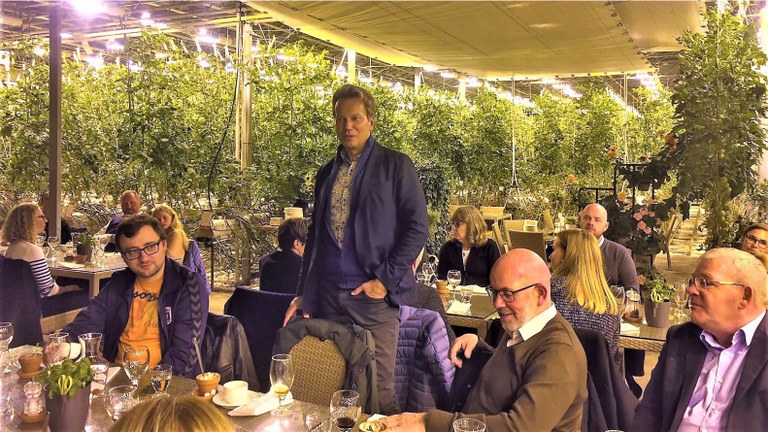 Greenhouse dinner Greenhouse dinner