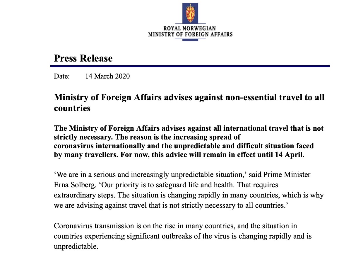 MFA press release MFA press release