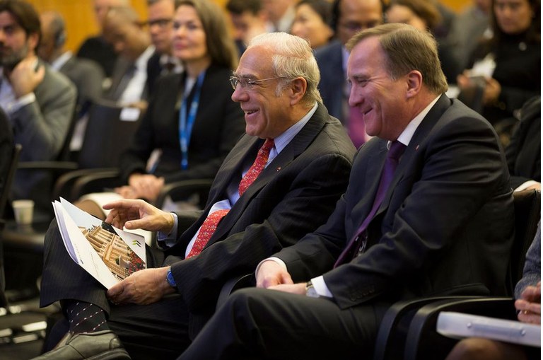 Löfven and Gurría Löfven and Gurría