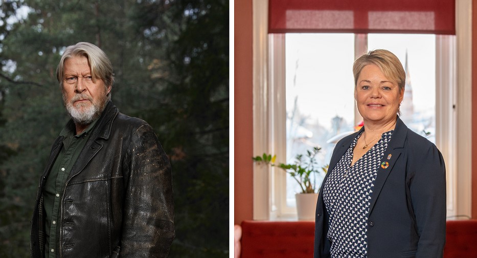 Rolf Lassgård and the Governor Rolf Lassgård and the Governor