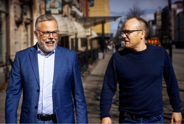 Viktor Kåreborn and Björn Markinhuhta Viktor Kåreborn and Björn Markinhuhta