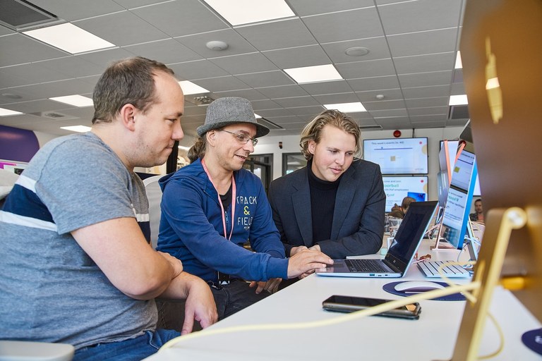 Richard Crauston, Tommy Mathiesen and Wincent Westerback Richard Crauston, Tommy Mathiesen and Wincent Westerback