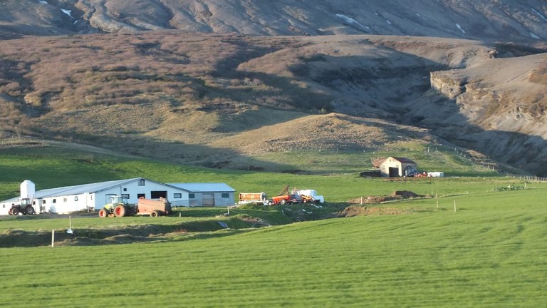 Icelandic farms Photo: Björn Lindahl