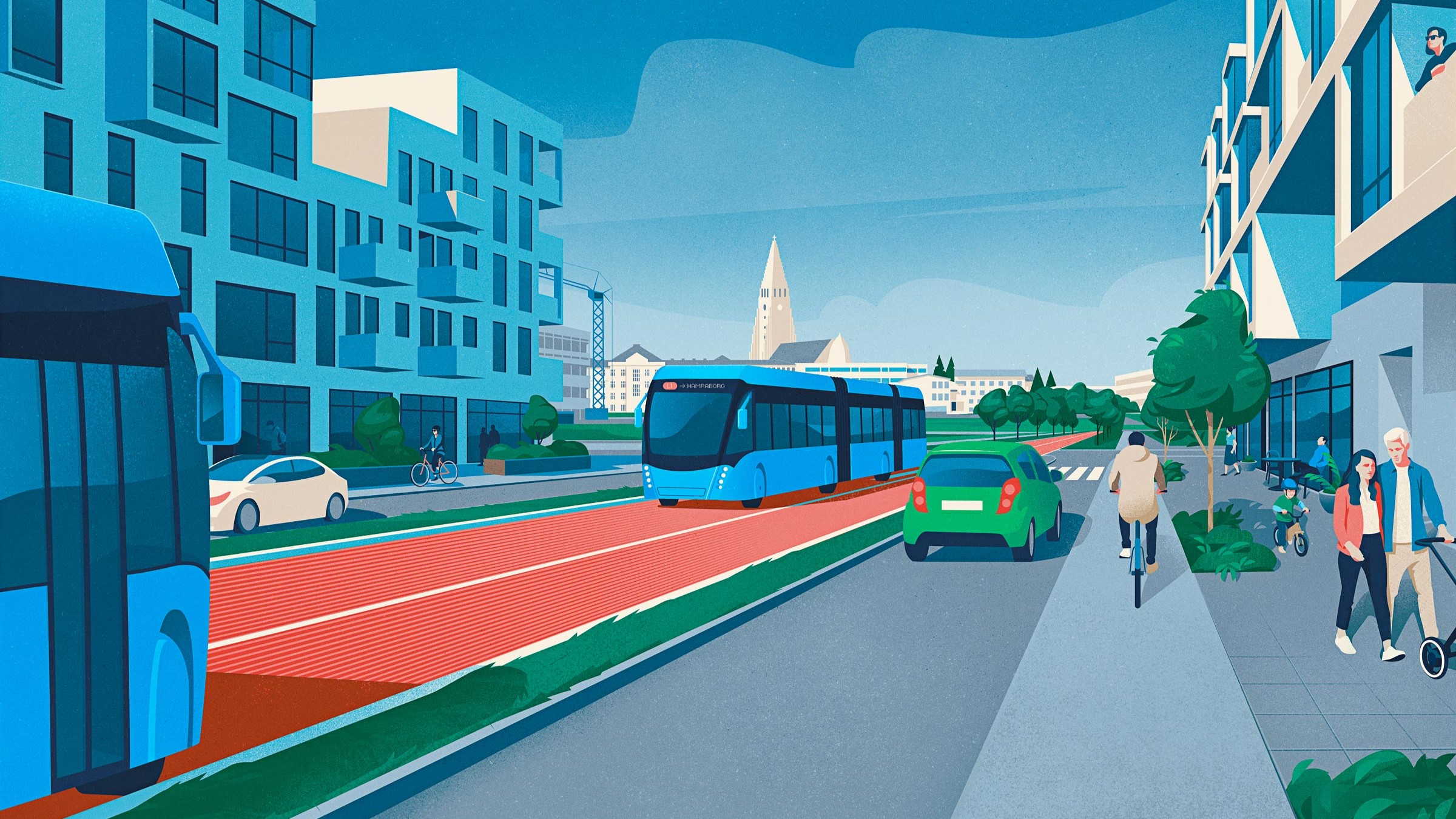 Iceland bus Iceland bus