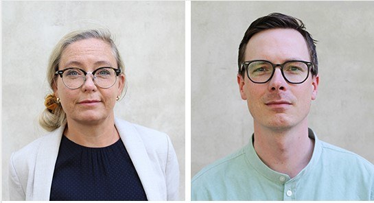 Anna Lundgren and Ágúst Bogason Anna Lundgren and Ágúst Bogason