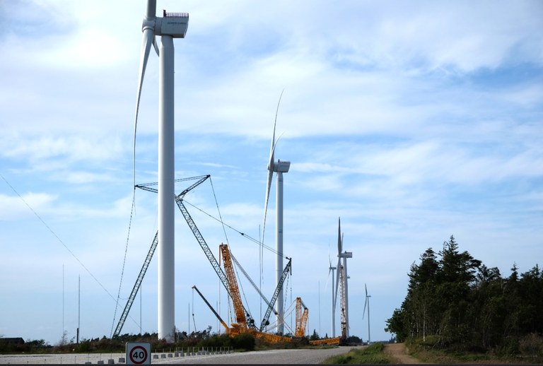 Østerild Test Centre Photo: Mrb-Wind, Wikipedia