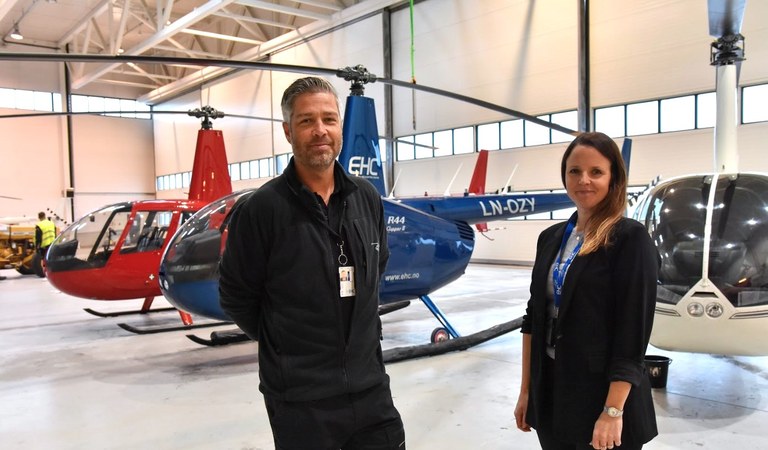 Daglig leder Anette Kruhaug Haldorsen, Peter Blom Daglig leder Anette Kruhaug Haldorsen, Peter Blom