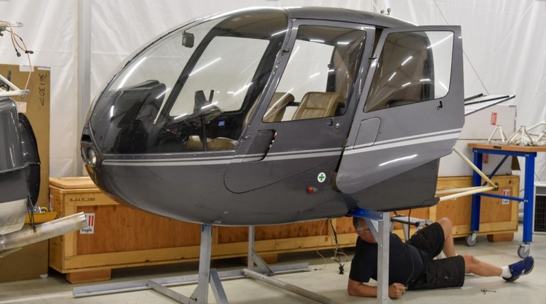 Helicopter chassis Helicopter chassis