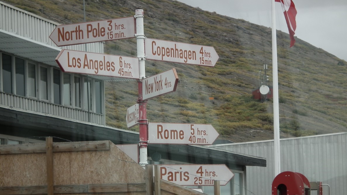 Greenland signposts Greenland signposts