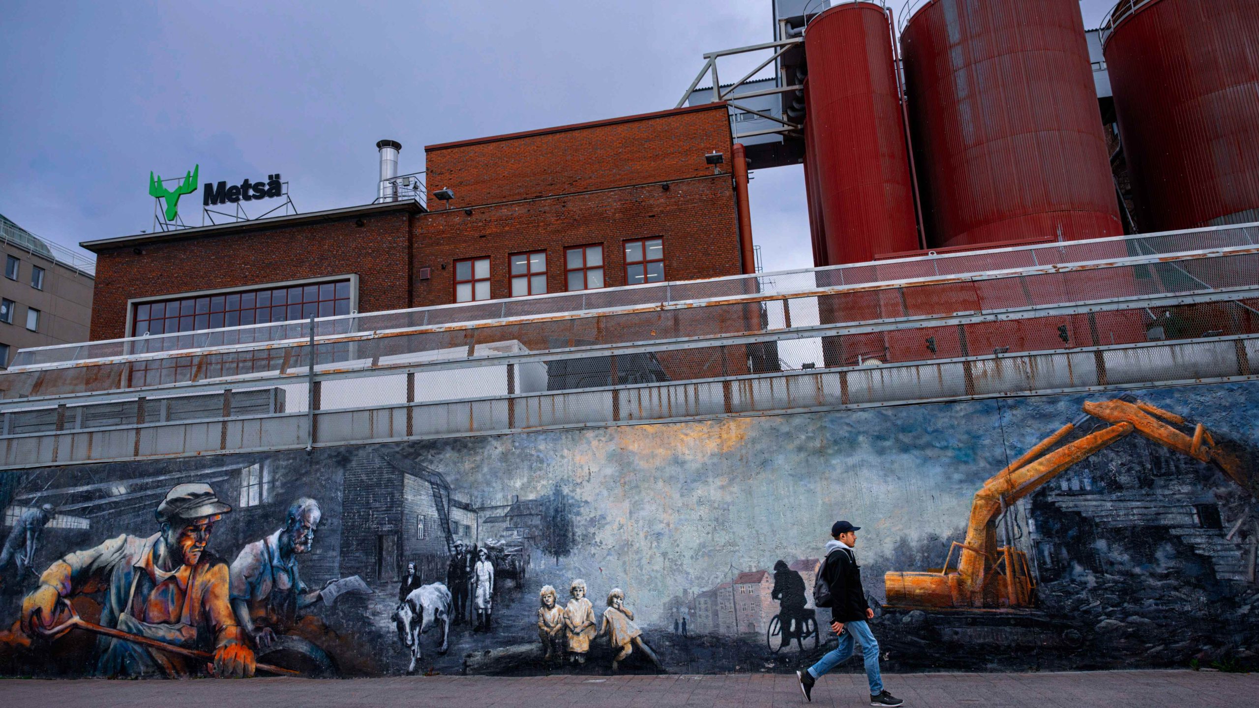 Tampere mural Tampere mural