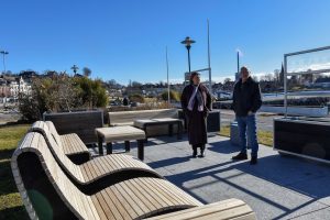 Employees in supported employment furnish the new Nordic Place